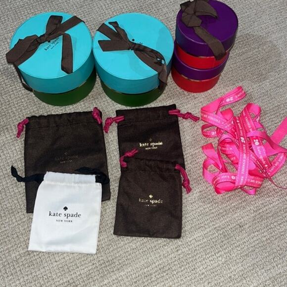 Kate Spade Jewelry Dust Bags and Boxes - Picture 1 of 5